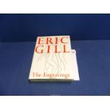A book, The Engravings of Eric Gill.