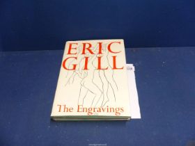 A book, The Engravings of Eric Gill.