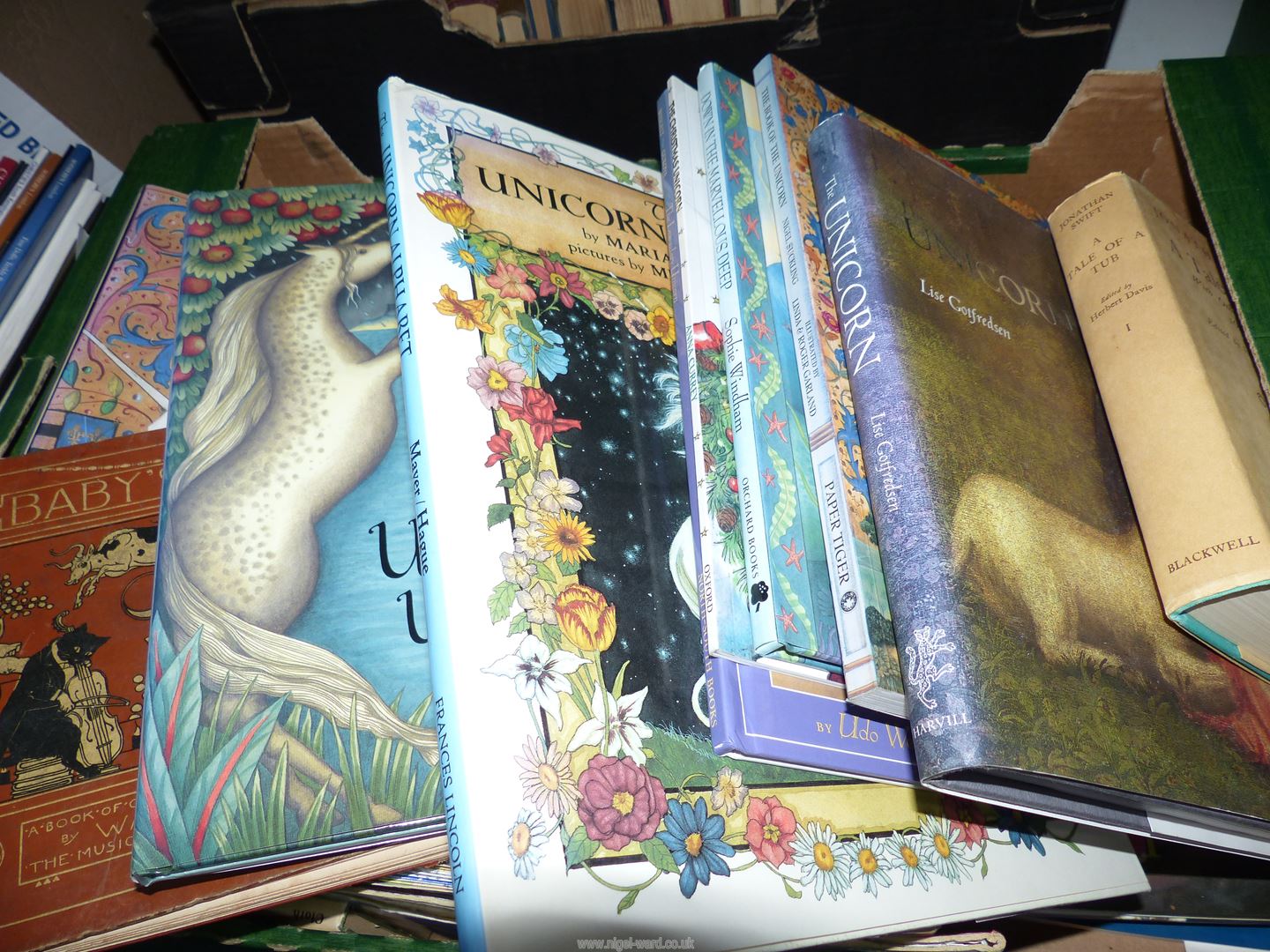 A quantity of books on Unicorns and Mythical Beasts etc. - Image 2 of 2