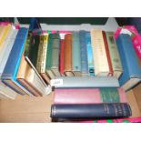 A box of books on Majorca including Majorca Observed, With a Camera in Majorca,