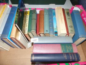 A box of books on Majorca including Majorca Observed, With a Camera in Majorca,