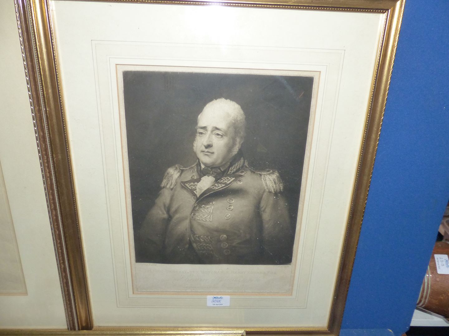 Three framed and mounted Prints to include The Right Honorable The Earl of St. - Image 3 of 4