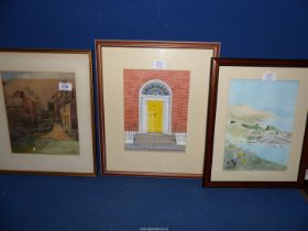 Three Watercolours to include; one by Beverly Burton,