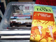 A tub of War related books to include The Tanks, The Second World War,