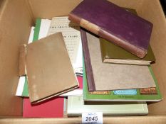 A quantity of books on book plates to include a Guide to The Study of Book Plates,