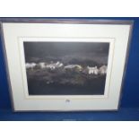 A framed and mounted limited edition Print by John Knapp Fisher, no. 363/500.