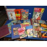 A large quantity of children's books and annuals to include The Children's Golden Treasure Book for