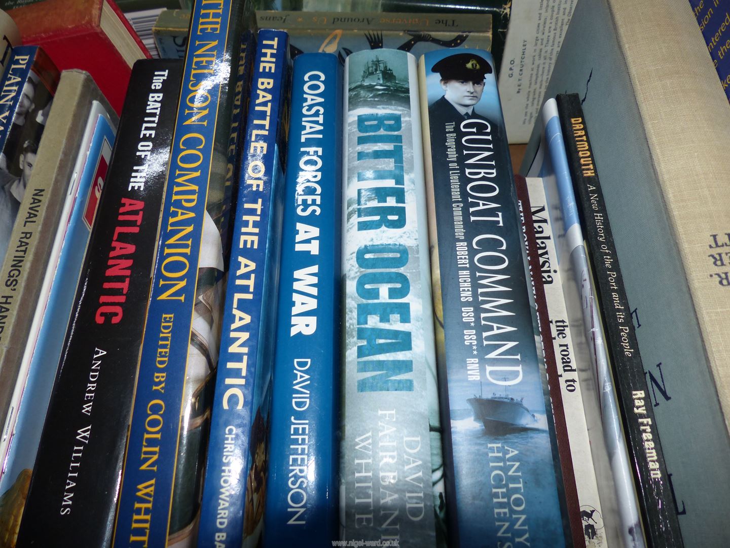 A quantity of Naval war books to include The Battle of The Atlantic, The Battle of The Narrow seas, - Image 3 of 4