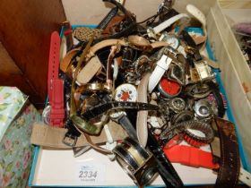 A good quantity of Ladies and Gents wristwatches including Strada, Sekonda, Carvel etc all a/f.