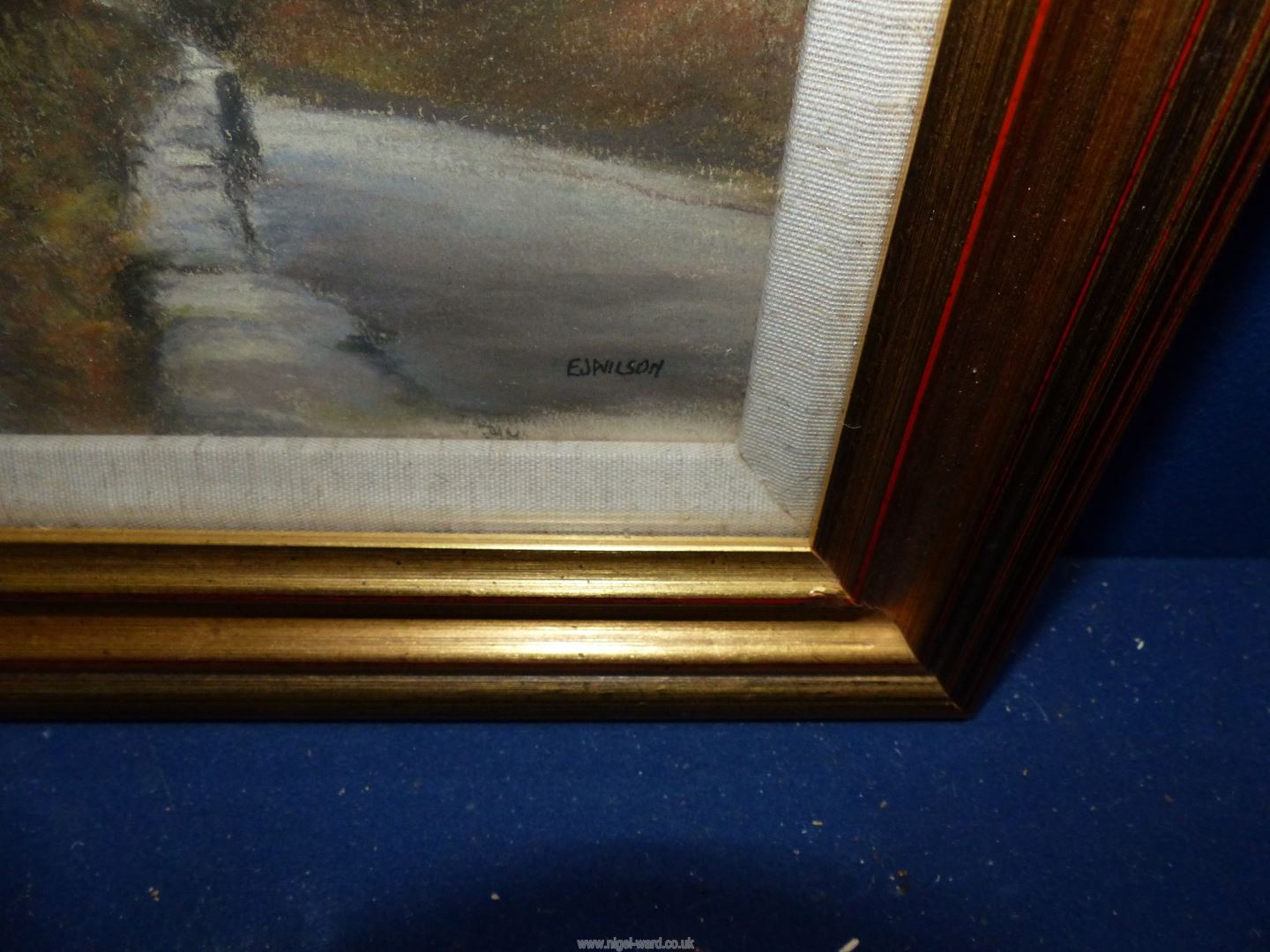 A framed E. J. - Image 2 of 3