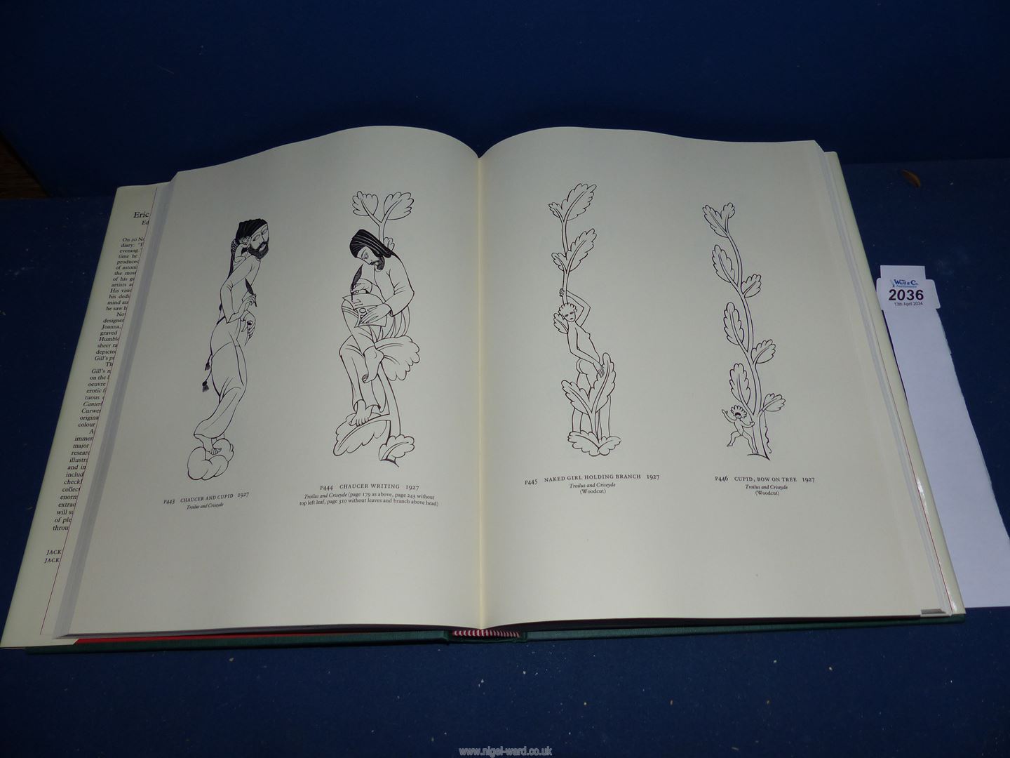 A book, The Engravings of Eric Gill. - Bild 3 aus 4