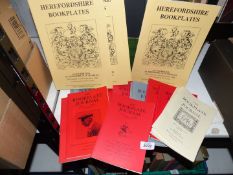 A quantity of The Book Plate Journal Herefordshire Book Plates.