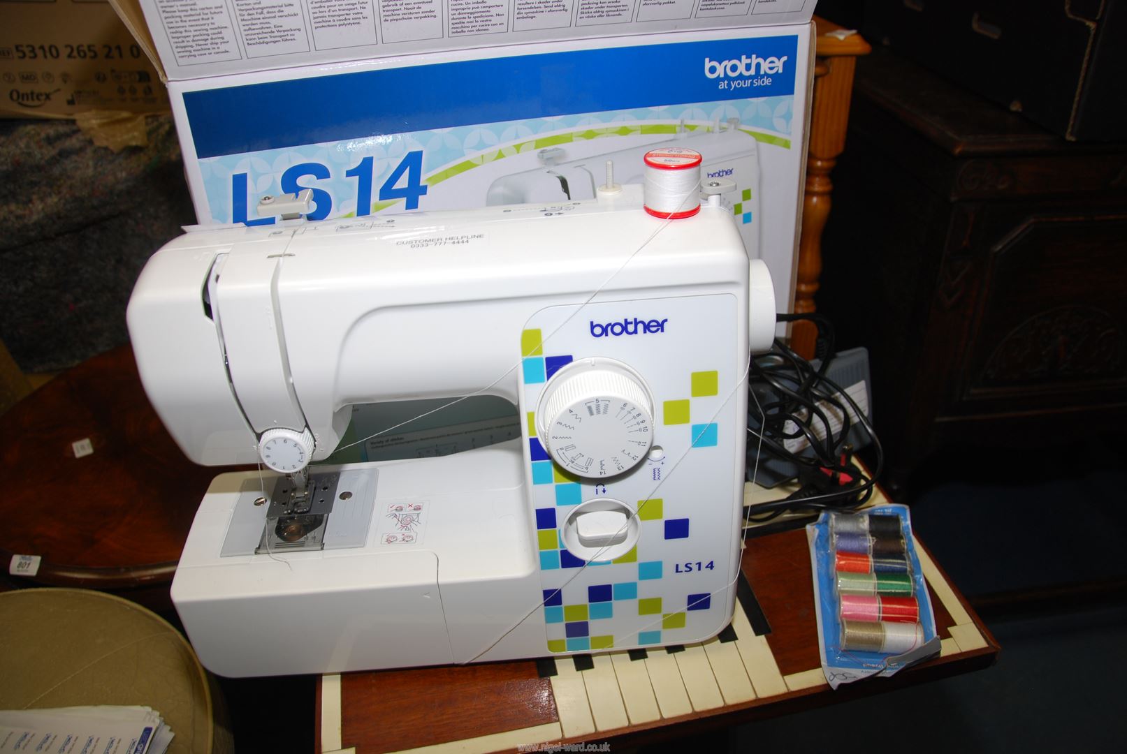 Brother LS14 electric sewing machine. - Image 2 of 3