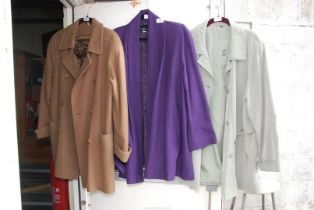 Ladies jackets and scarves, "Elegance", size 14 & 18.