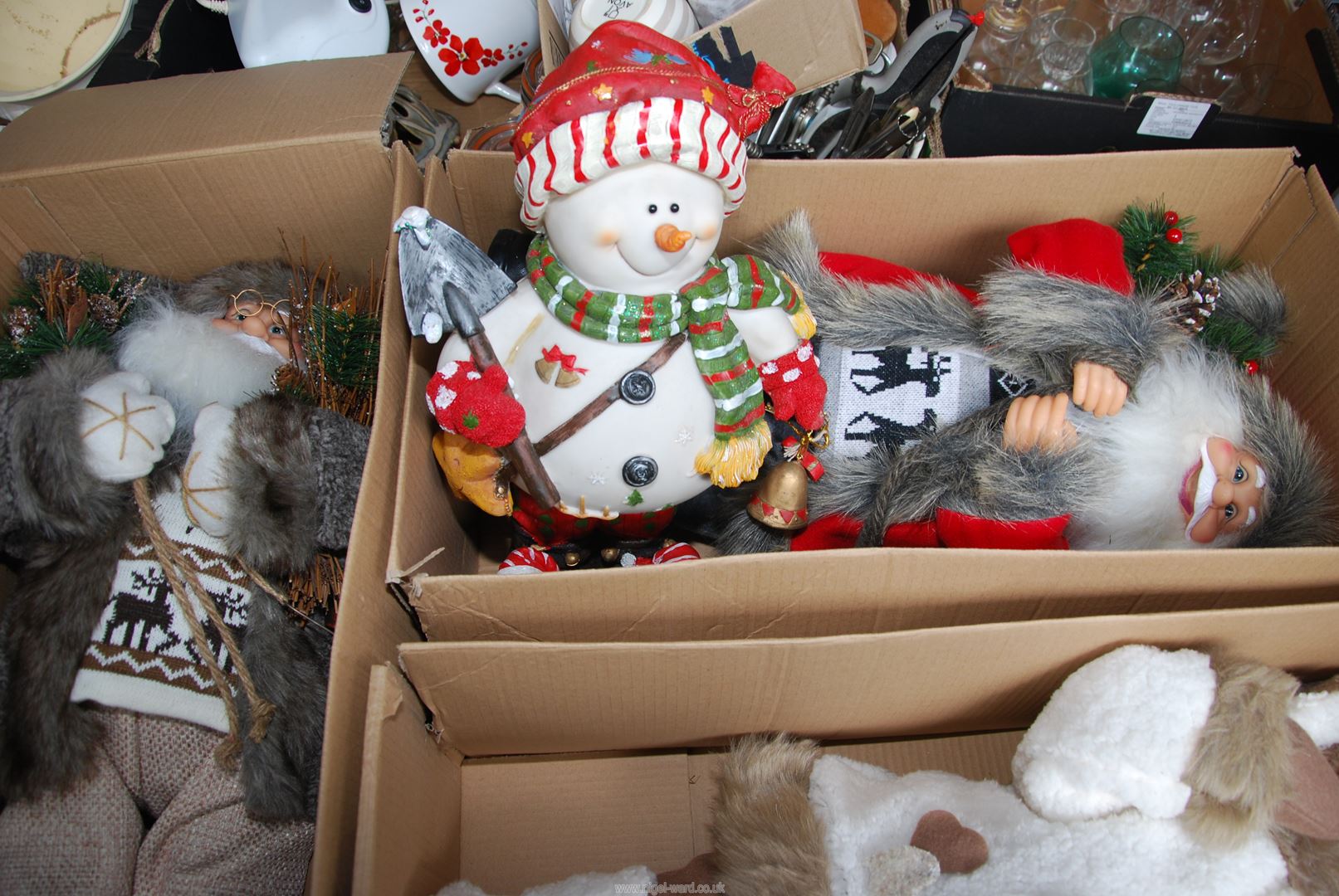 A large quantity of Christmas figures, teddies, etc. - Image 2 of 4