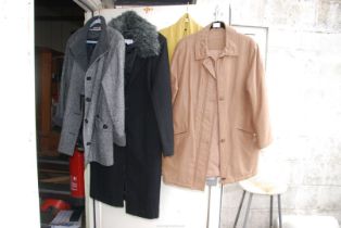 A quantity of ladies jackets, cardigan, etc.