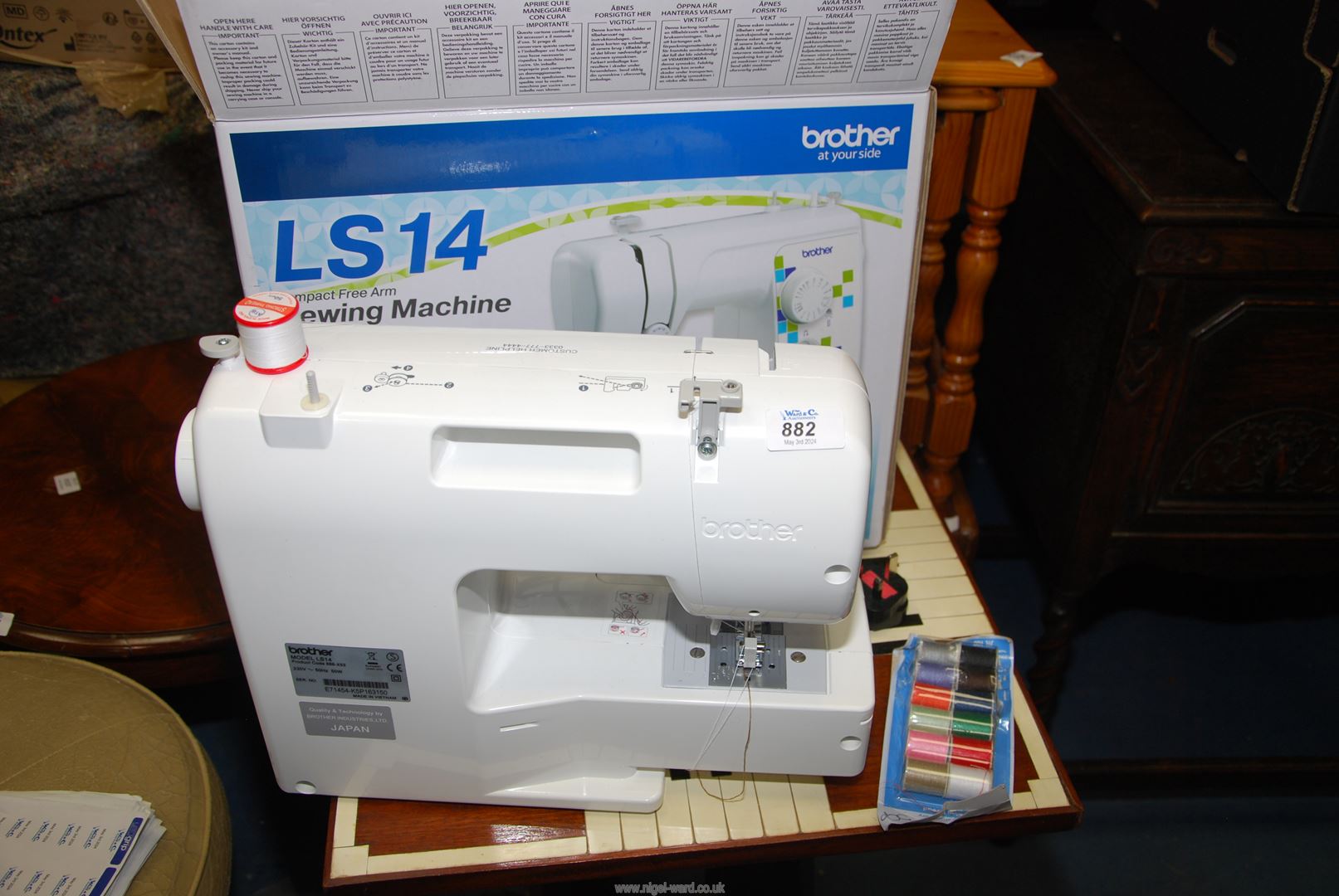 Brother LS14 electric sewing machine.