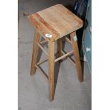 A bar stool.