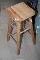 A bar stool.