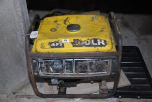 A Power Craft 5.5 HP Generator (engine turns).