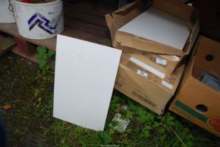 A box of 10" x 16" (250 x 40 cms) Tiles.