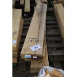 Three lengths of Oak timber.