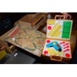Fisher Price tool kit and six full colour William Morris posters.