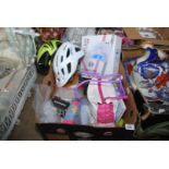 Cycling helmets, craft items, UV nail lamp etc.