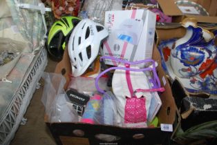 Cycling helmets, craft items, UV nail lamp etc.