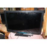 A 31" Panasonic TV with remote.
