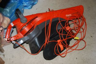 A Flymo garden blower and Vac.