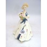 A Royal Worcester "Summers Day" figure, modelled by F.G. Doughty.