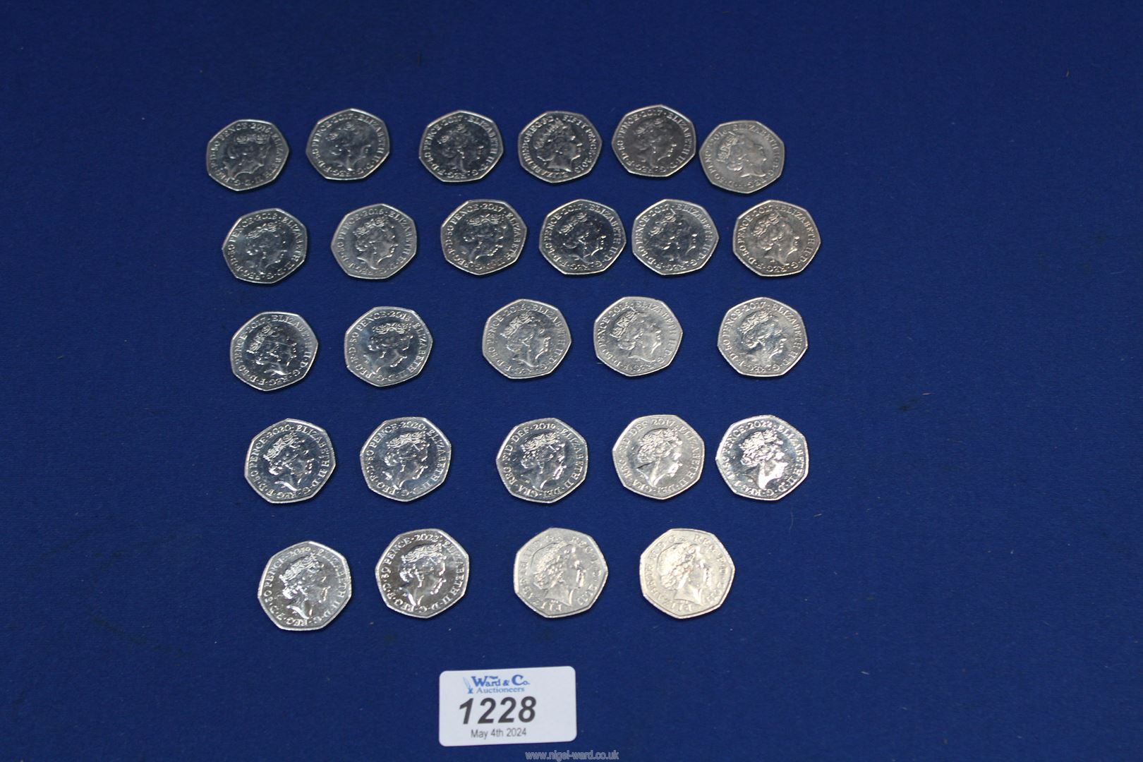 A quantity of collectible 50p coins including; Beatrix Potter, Olympics, Paddington, Isaac Newton, - Image 4 of 4