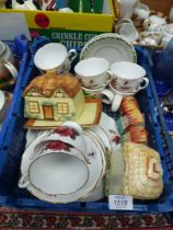 A quantity of china including; Royal Standard 'Honey Bunch' part Teaset,