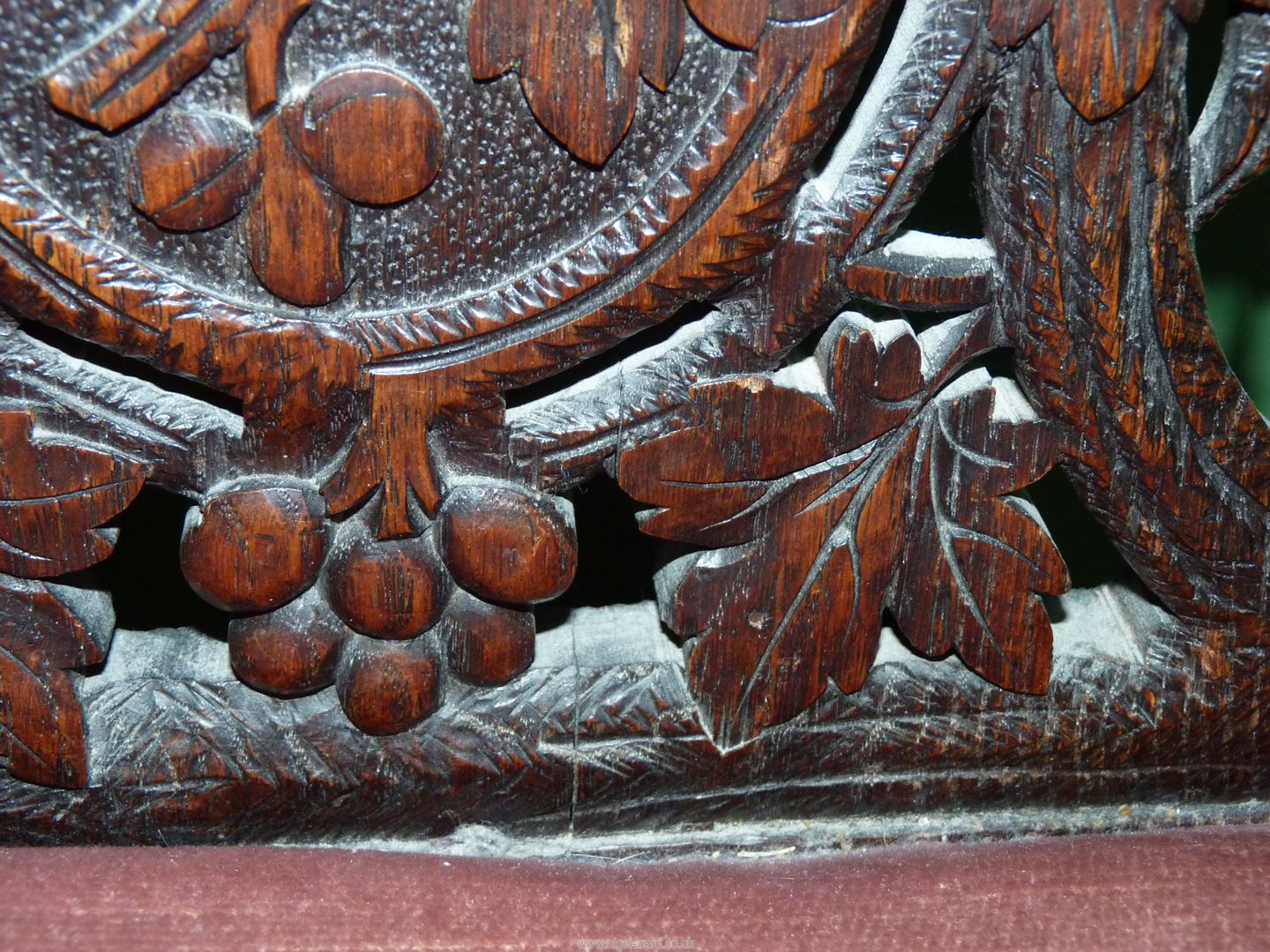 A most unusual Oak framed Side Chair standing on mirrored twist legs, - Image 12 of 25