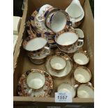 A Phoenix ware Coffee set for six including cups and saucers, cream and sugar jug,