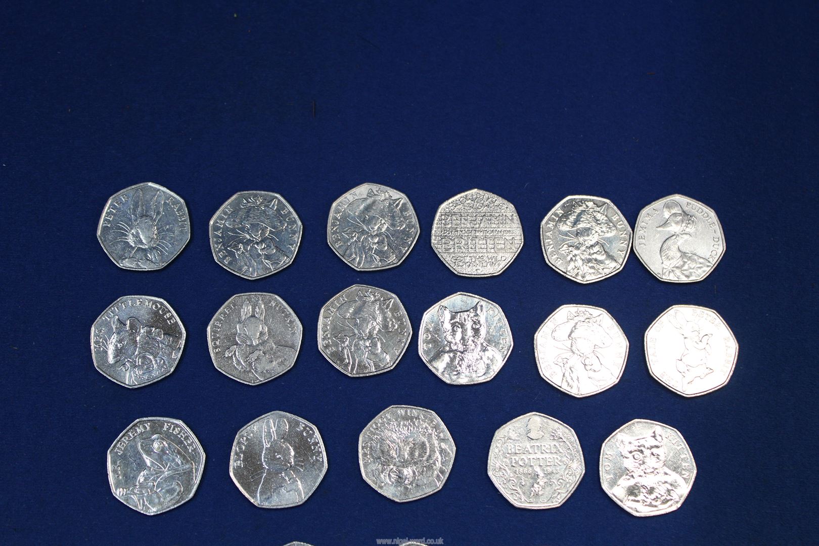 A quantity of collectible 50p coins including; Beatrix Potter, Olympics, Paddington, Isaac Newton, - Image 2 of 4