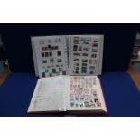 Two albums of Stamps including USA, Spain, Bermuda, Kenya, Indonesia, etc.