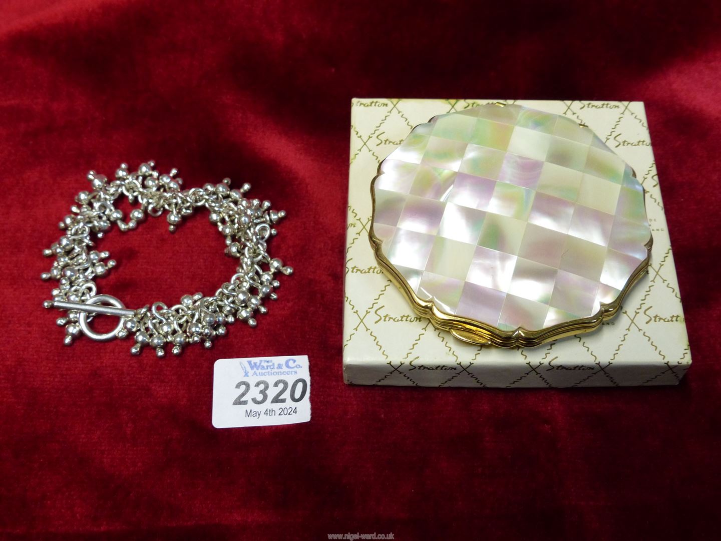 A Silver Bracelet, marked 925,