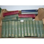 Sixteen volumes of Letters of Horace Walpole Fourth Earl of Oxford edited with notes and indices by