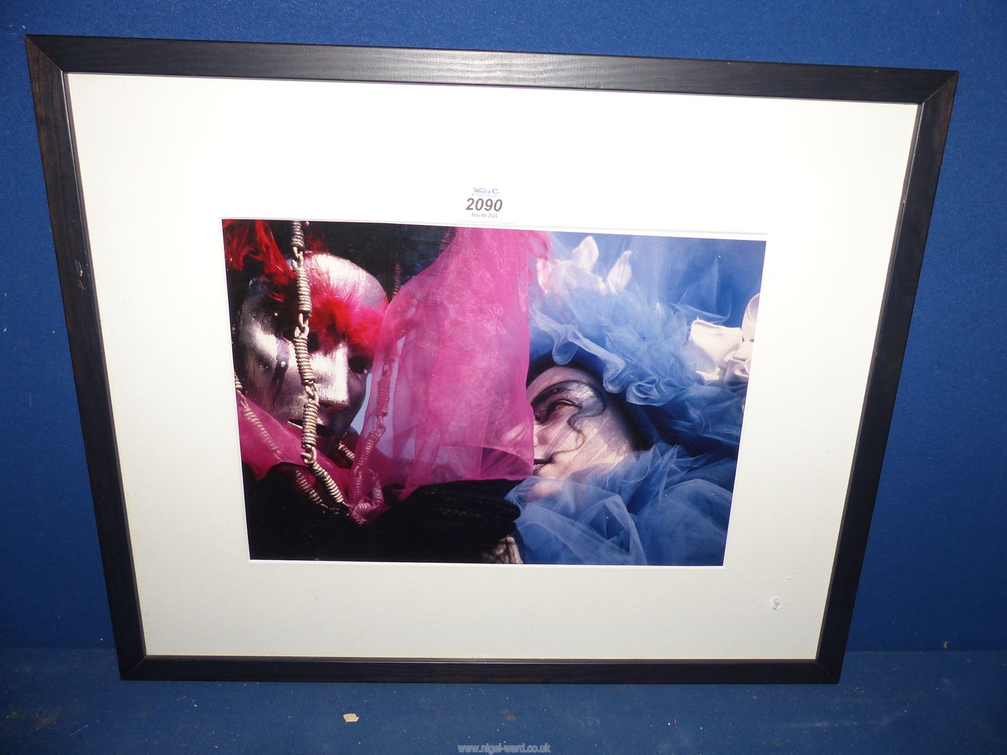A framed Photograph by a renowned Italian Photographer.