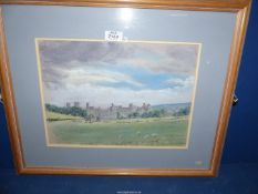 A framed and mounted Pastel Painting, signed lower right Marion Willcocks,