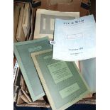 A quantity of Sotheby & Co. Catalogues of English Manuscripts, Greek and Italian Manuscripts etc.