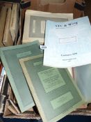 A quantity of Sotheby & Co. Catalogues of English Manuscripts, Greek and Italian Manuscripts etc.