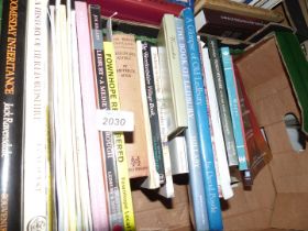 A box of books on local interest to include Fownhope Remembered,