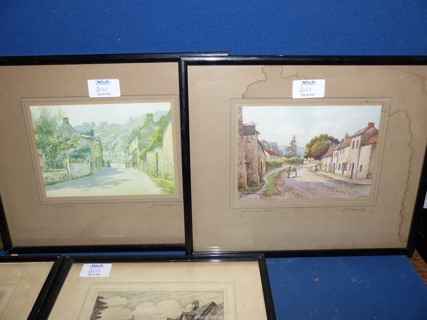 Five Framed prints to include The Virgin Mary, Two of Caerleon, by J E Hennah and Two by T.S. - Image 4 of 4