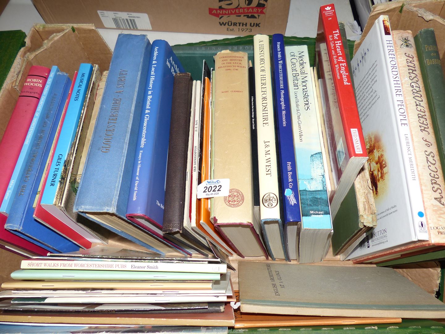 A quantity of books, some of local interest to include Aspects of Herefordshire,