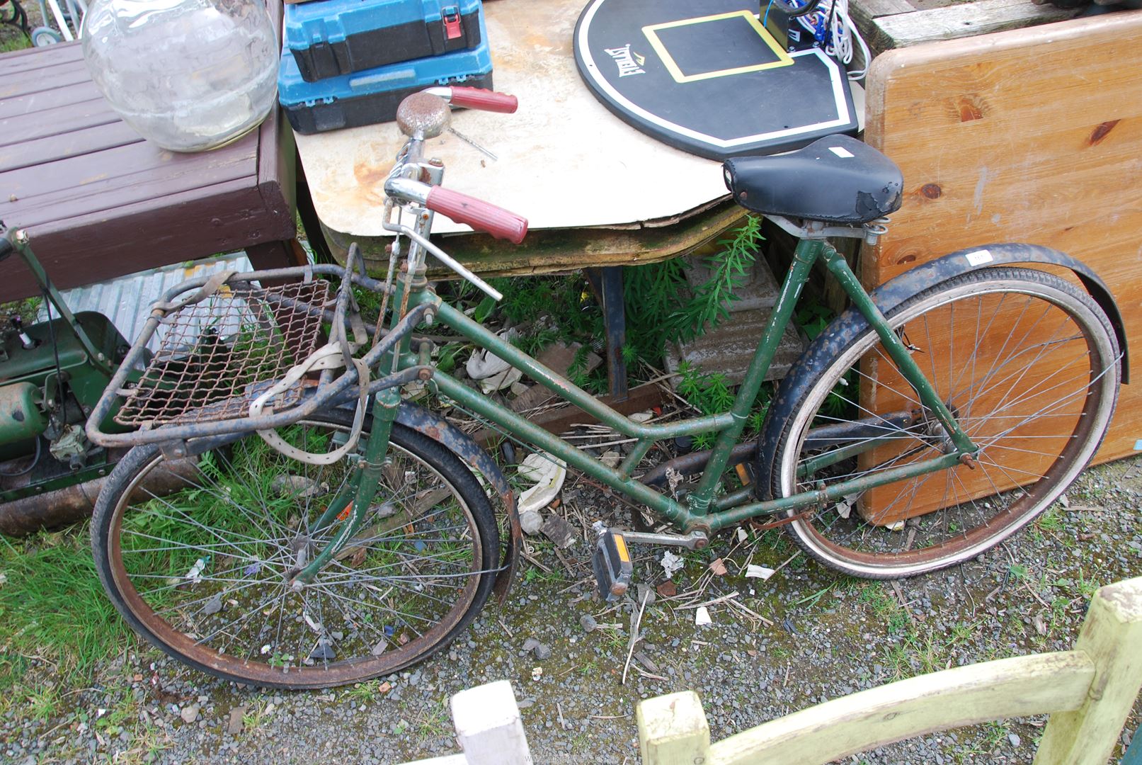 A "Lepper" vintage bicycle (made in Holland).