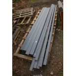 Aluminium box sections for a gazebo