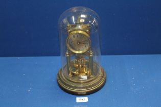 A Gustav Becker, Friedberg, Germany, quality Torsion Pendulum 400-day clock "Medal D'or",